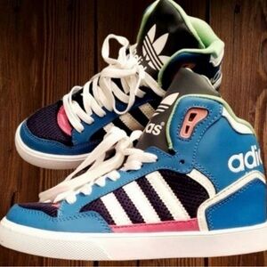 Adidas Discontinued Extaball High Tops Sz 5